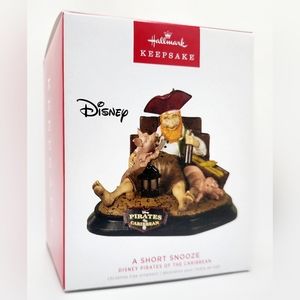 NEW Hallmark DISNEY Pirates Of The Caribbean A SHORT SNOOZE Magic LIGHT & SOUND